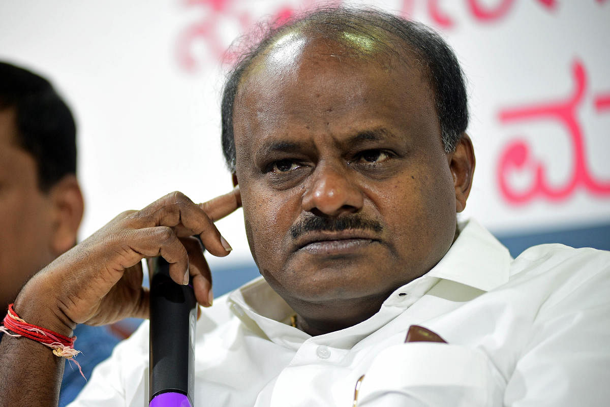 Chief Minister H D Kumaraswamy. (DH File Pic)