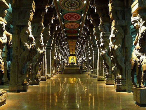 Meenakshi Temple in Madurai. Image Courtesy Twitter.