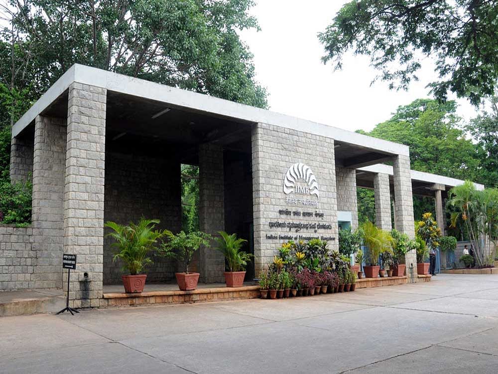 Three alumni of the Indian Institute of Management (IIM) – Bangalore, bagged the Distinguished Alumni Awards (DAA), which will be conferred on the eve of the 44th Annual Convocation Ceremony on March 21, Thursday. (DH File Photo)