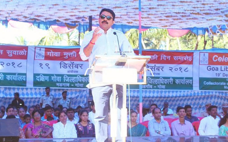 Goa Forward Party chief Vijai Sardesai. (File Photo)