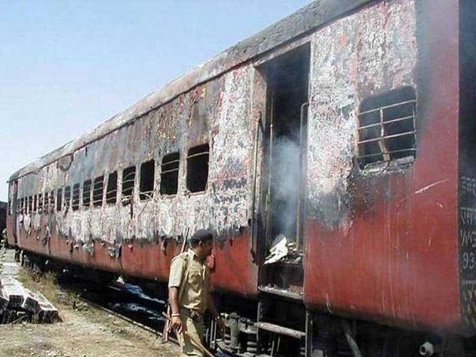 A special court on Wednesday held one more accused in 2002 Sabarmati Express train carnage case guilty and sentenced him to life imprisonment. The train carnage incident had triggered widespread riots in the state. File photo