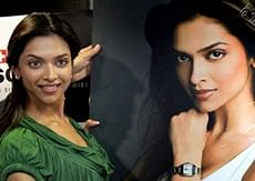 Bollywood actress and Brand Ambassador, Tissot, Deepika Padukone poses during the opening of a new Tissot store in New Delhi on Thursday.