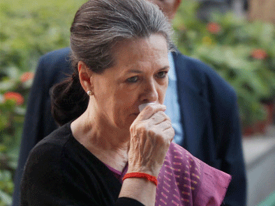 Congress President Sonia Gandhi. PTI photo