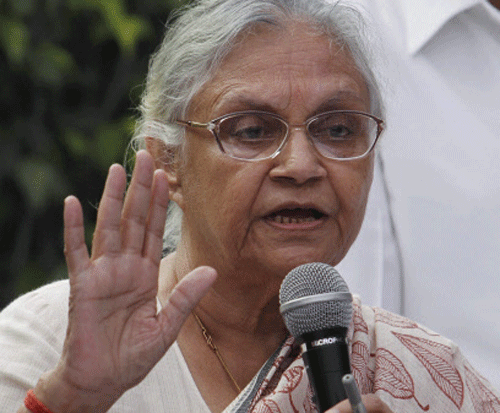 Former Delhi chief minister Sheila Dikshit. PTI File Image