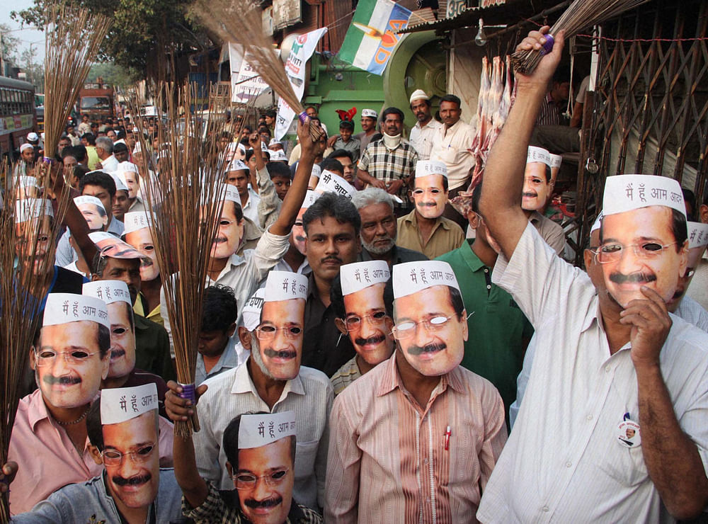 AAP to contest in 20 states in the coming Lok Sabha polls. PTI file image
