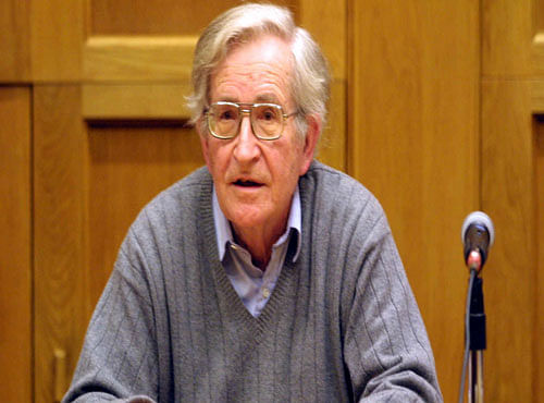 Renowned thinker and academician Noam Chomsky. DH file photo