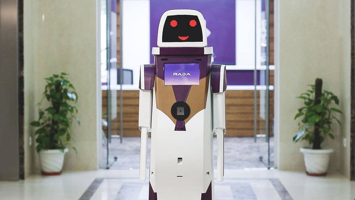 RADA, a robot using Artificial Intelligence (AI), will greet Vistara fliers at the Delhi airport.