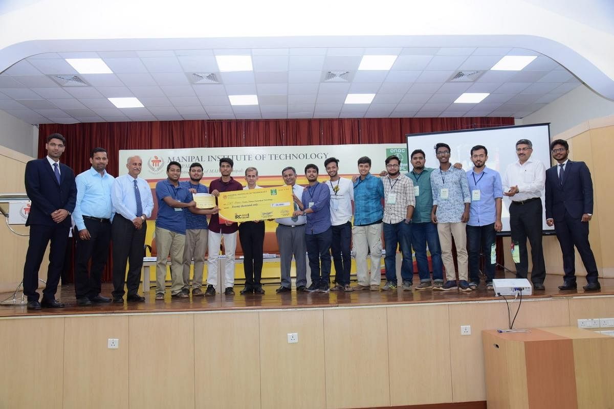 IIT Madras team emerged winners in the Indian Rover Challenge held at MIT in Manipal.
