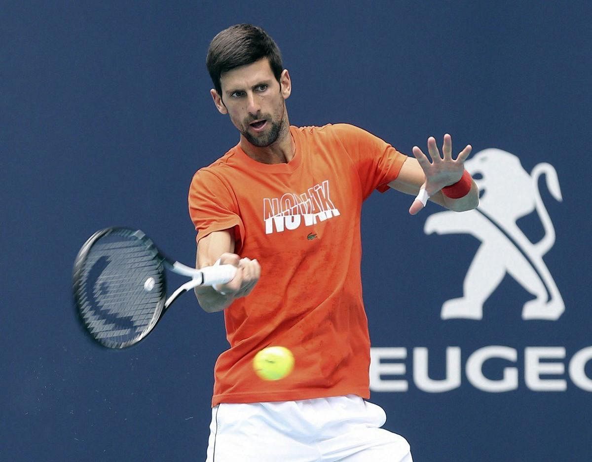 Novak Djokovic. AP/PTI File Photo