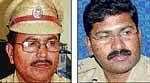 DySP Sangappa Chalavadi and (R) sub-inspector S Y Mohan