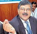 State Bank of Mysore, MD  Dilip Mavinkurve at the launch of the mobile Banking service in Bangalore on Thursday. DH Photo