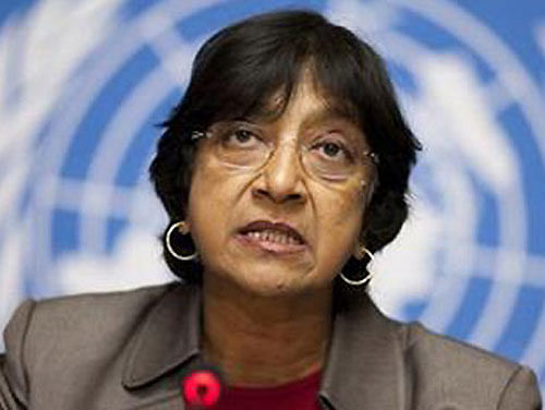 UN High Commissioner for Human Rights Navi Pillay (in pic) today criticised the Maldives' Supreme Court for repeatedly interfering in the presidential poll process. Reuters File Photo