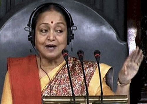 Lok Sabha Speaker Meira Kumar led the House in expressing condolences over the death of Murarilal Singh, BJP MP from Sarguja, who died yesterday in Raipur at the age of 61. PTI file photo