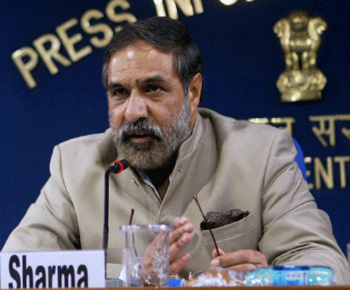 Commerce and Industry Minister Anand Sharma. PTI Image