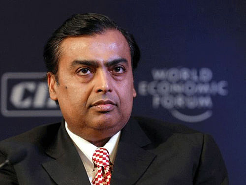 Refuting AAP allegations, Reliance Industries Ltd today said neither the company nor its Chairman Mukesh Ambani holds any illegitimate accounts anywhere in the world. File photo - PTI