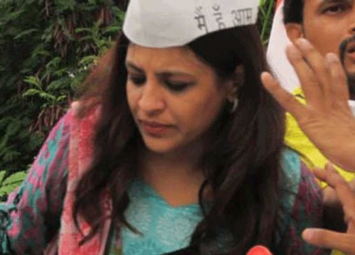 Shazia Ilmi will contest from Ghaziabad in Uttar Pradesh as the party today released its sixth list of candidates for 55 Lok Sabha seats. PTI File Photo