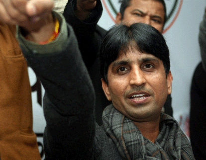 Kumar Vishwas, AAP candidate