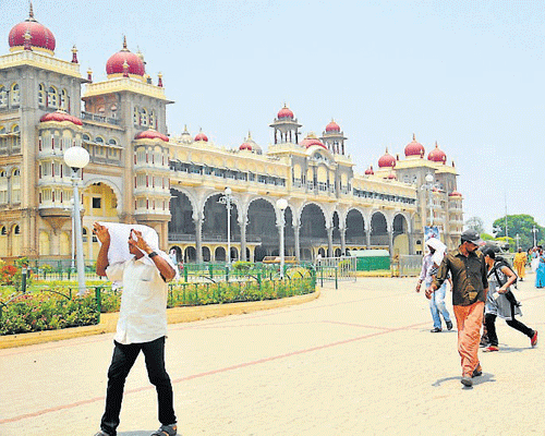 With Lok Sabha polls in the horizon, the city is witnessing a steady fall in the visitors day by day, which could likely hit the tourism sector, DH photo