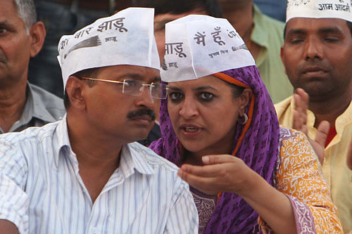 AAP leader Shazia Ilmi Saturday quit the party citing the lack of democracy within the party. PTI File Photo