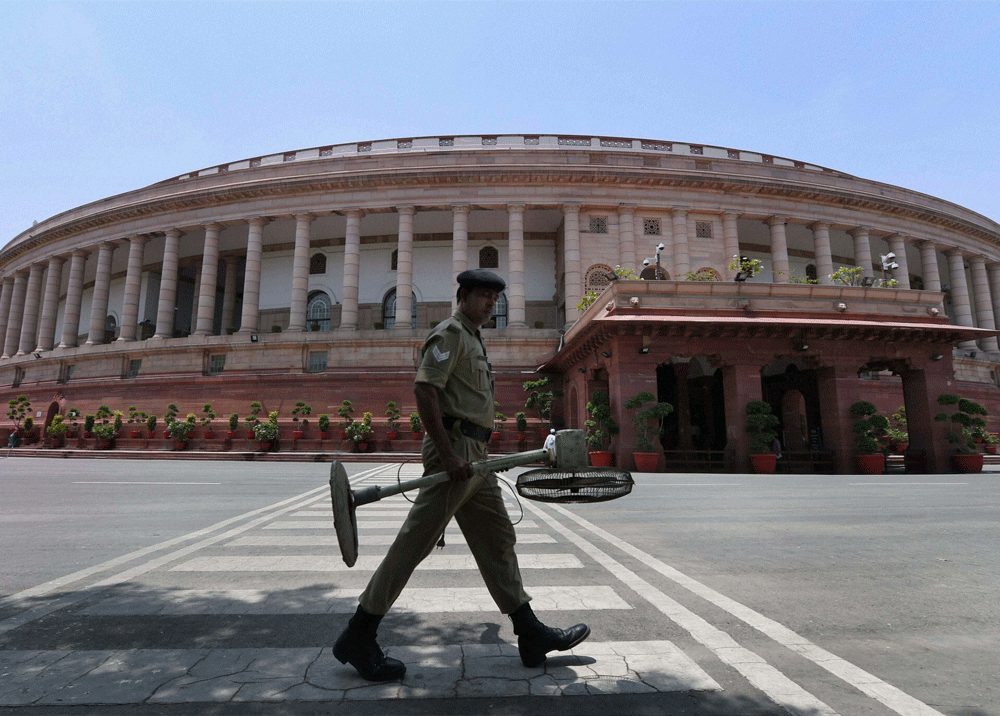 Lok Sabha Speaker Sumitra Mahajan has constituted a committee to review parliamentary security system (PSS) that is struggling with long-pending service matters related to staff and safety infrastructure. PTI file photo