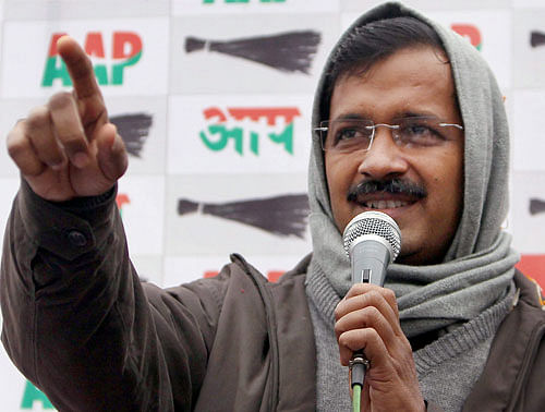 It may have been ridiculed by many, but the 'Muffler Man' campaign on social media by Aam Aadmi Party volunteers has the party laughing all the way to the bank as it sees a "rise" in donations ahead of Delhi assembly election. PTI file photo