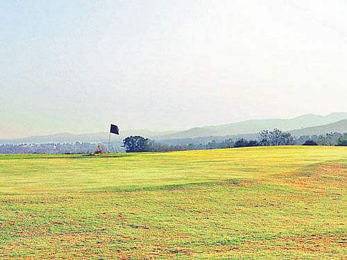 picturesque Snapshots of the recently renovated Chikmagalur Golf Course. The course was inaugurated last Saturday by cricket legends Rahul Dravid, Anil Kumble and Javagal Srinath.
