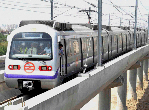 Delhi Metro Staff Agitate Over Pay Hike Threaten To Go On Strike
