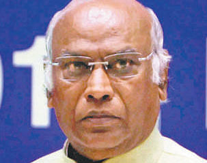Mallikarjun Kharge, the Congress leader in the Lok Sabha. DH File photo