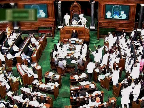 Parliament in session. PTI file photo