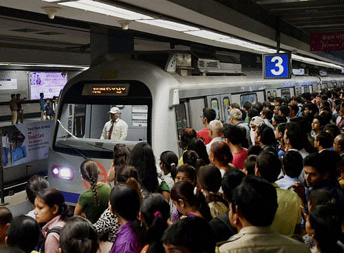 Delhi Metro. PTI  file photo