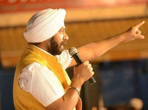 Singh had allegedly assaulted the manager of a waste management company on May 21, contracted by the area's municipal corporation, Image courtesy: twitter