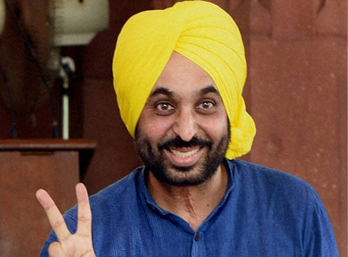 AAP MP Bhagwant Singh Mann-PTI file photo