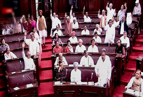 After paying tributes to Jayalalithaa, who was also a Rajya Sabha member from 1984-89, members in both Houses stood in silence for a brief while. PTI