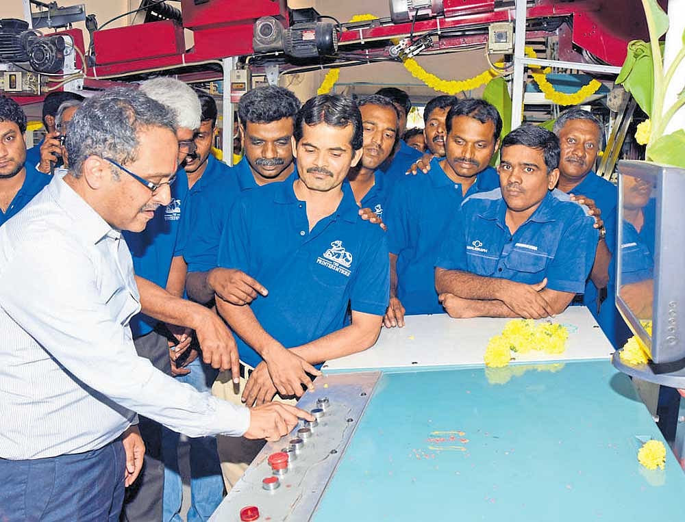 Printers Mysore launches new press in Davangere