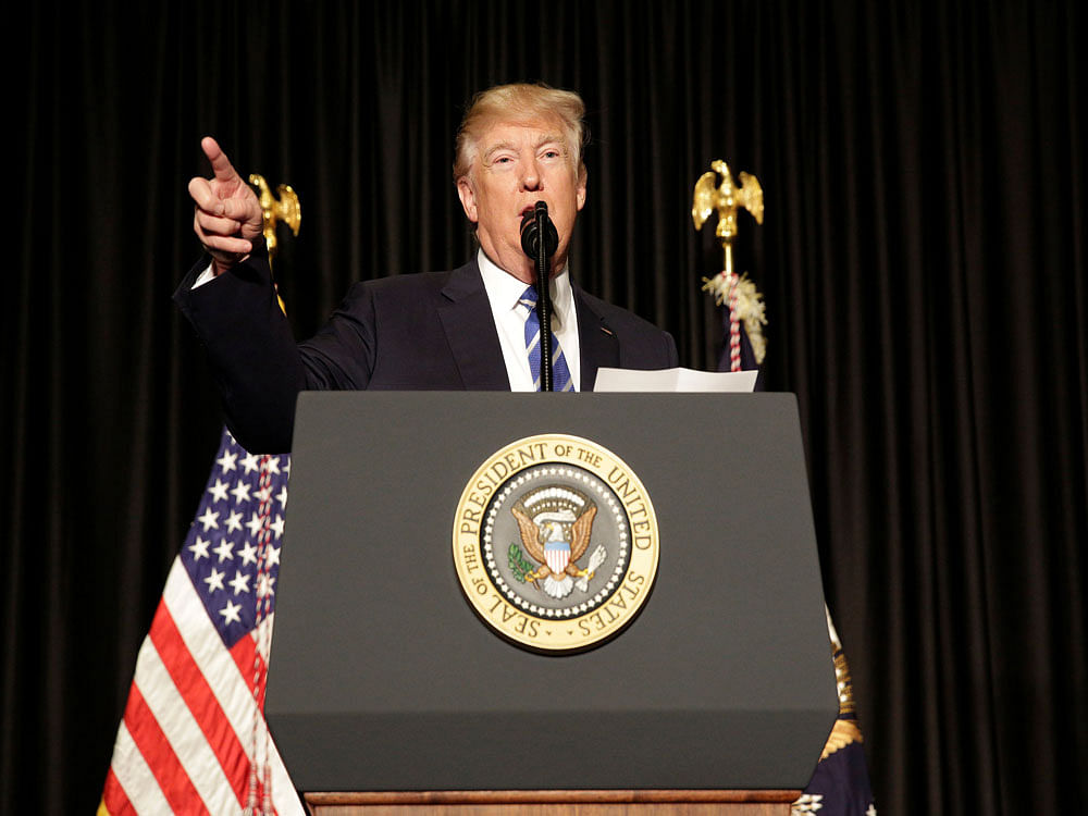 Donald Trump had issued an executive order, banning incoming travelers from six Muslim-majority nations, pending vetting procedures. Most Federal courts shot the order down, calling it 'unconstitutional'. Photo credit: reuters.