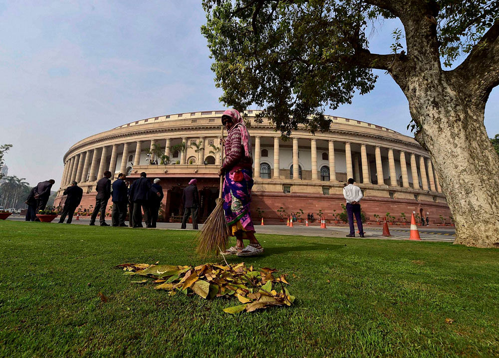 The Monsoon session of the Parliament is likely to commence on the 12th of July. photo credit: PTI.