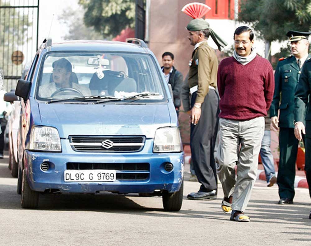 The car was donated to Kejriwal by Kundan Sharma, a software enginner, in January 2013. PTI File Photo