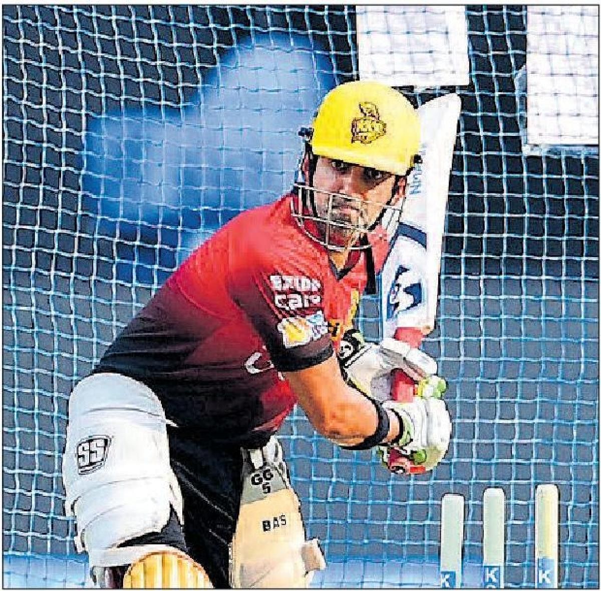 Gautam Gambhir named as the captain of Delhi Daredevils for the upcoming edition of Indian Premier League (IPL). DH Photo