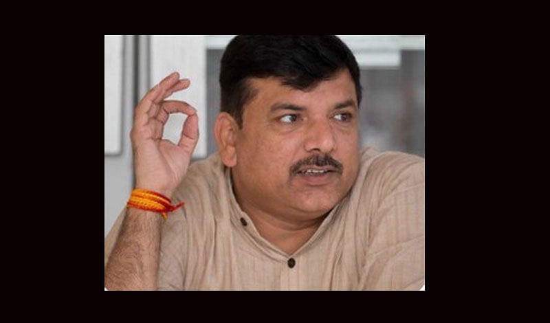 Soon after Election Commission's decision to hold a press conference to announce Lok Sabha election dates on Sunday, senior Aam Aadmi Party (AAP) leader Sanjay Singh pointed fingers at the national poll body accusing it of scheduling it keeping in mind Prime Minister Narendra Modi's programmes. Picture courtesy Twitter