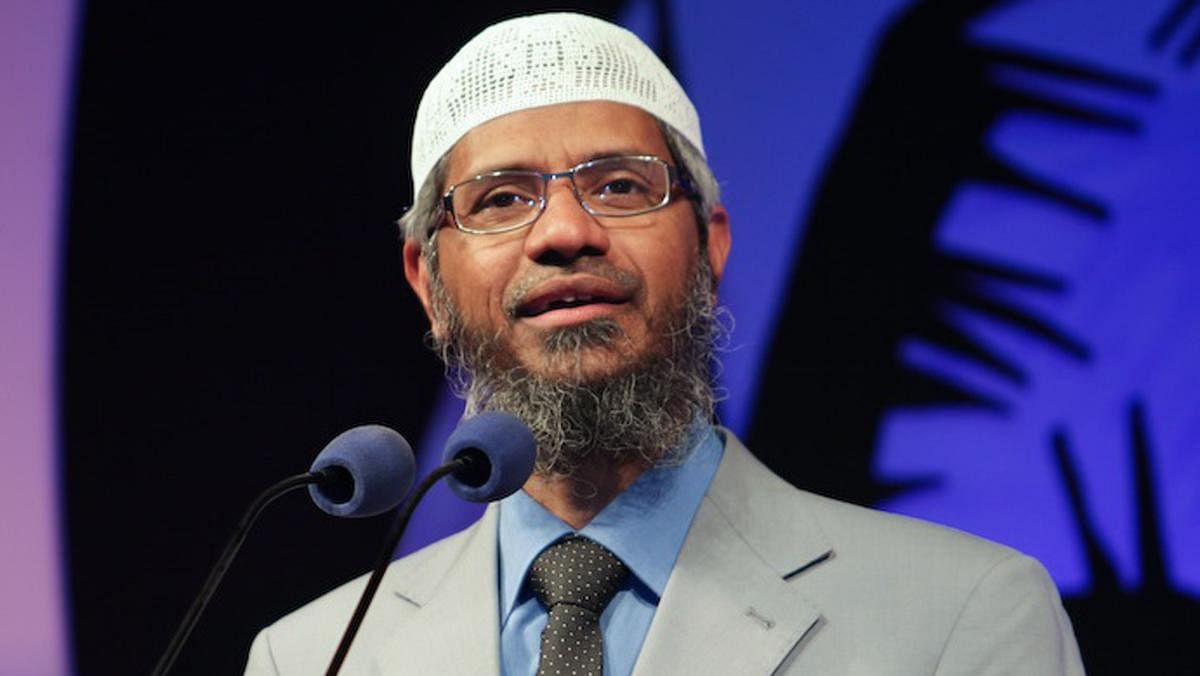 Naik is facing a probe by the NIA and the ED after his sermons on his Peace TV were cited as a reason by Bangladesh for an attack in Dhaka in 2016, which left 22 people dead. (File photo)