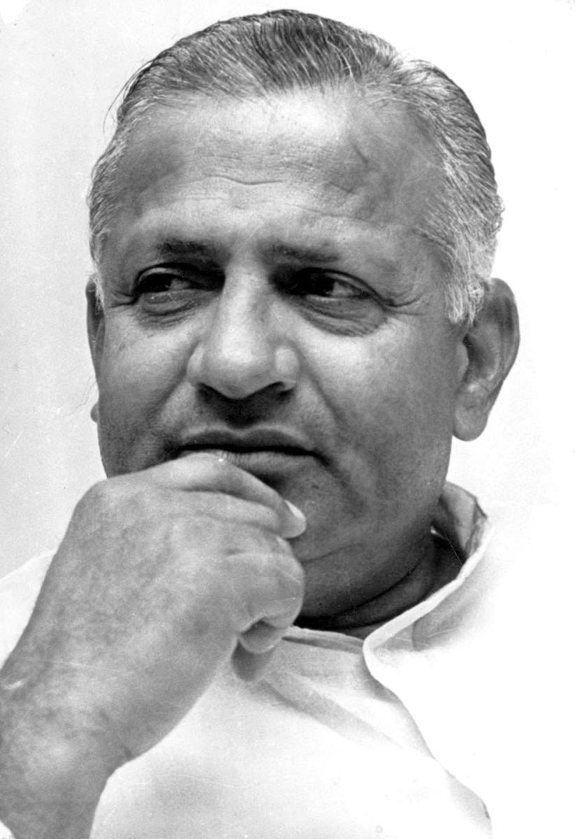 Former chief minister D Devaraj Urs. DH file photo.