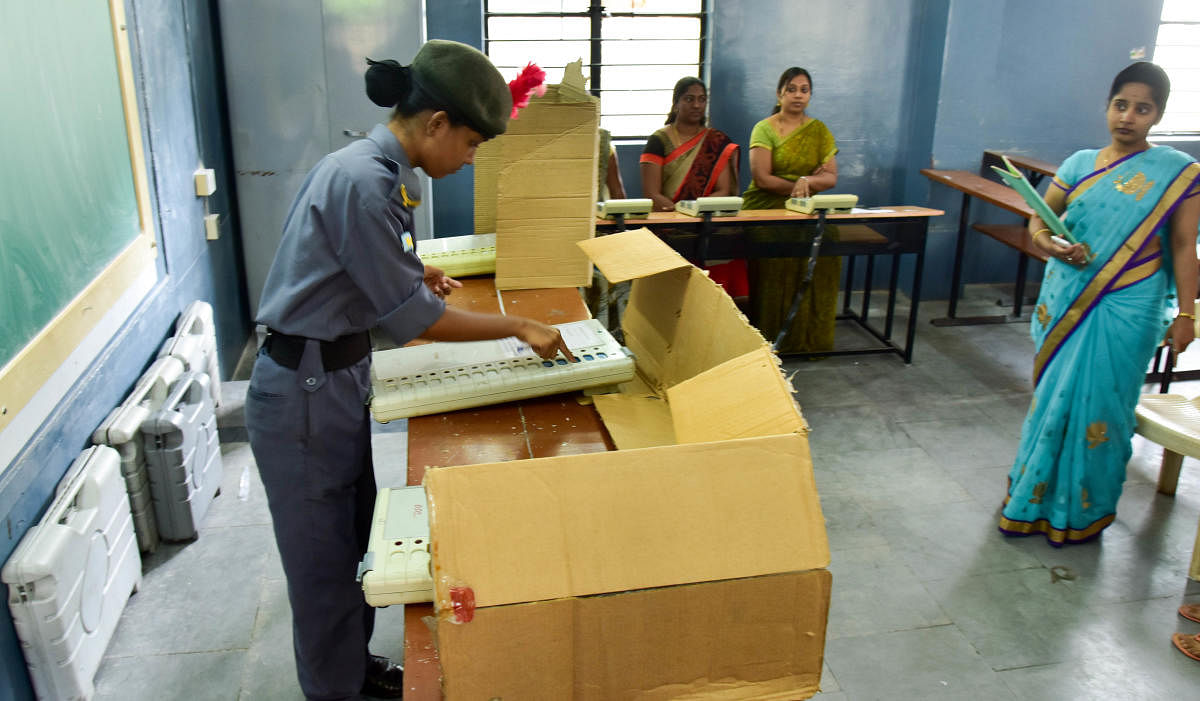 The Election Commission of India (ECI) should give up its insistence on using EVMs because only 22 per cent of the over 16 lakh VVPAT machines ordered by the poll panel have been received so far, senior party leader and MP Sanjay Singh said quoting a news