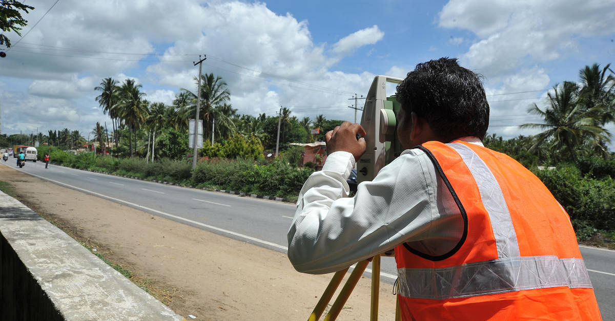 Survey of Mysore-Bengaluru highway. DH File Photo