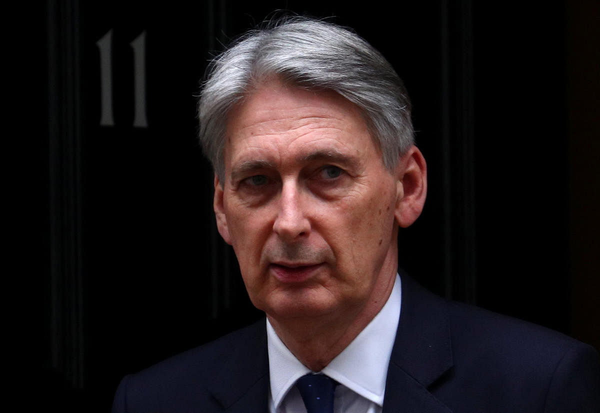 Britain's Chancellor of the Exchequer Philip Hammond. Reuters file photo