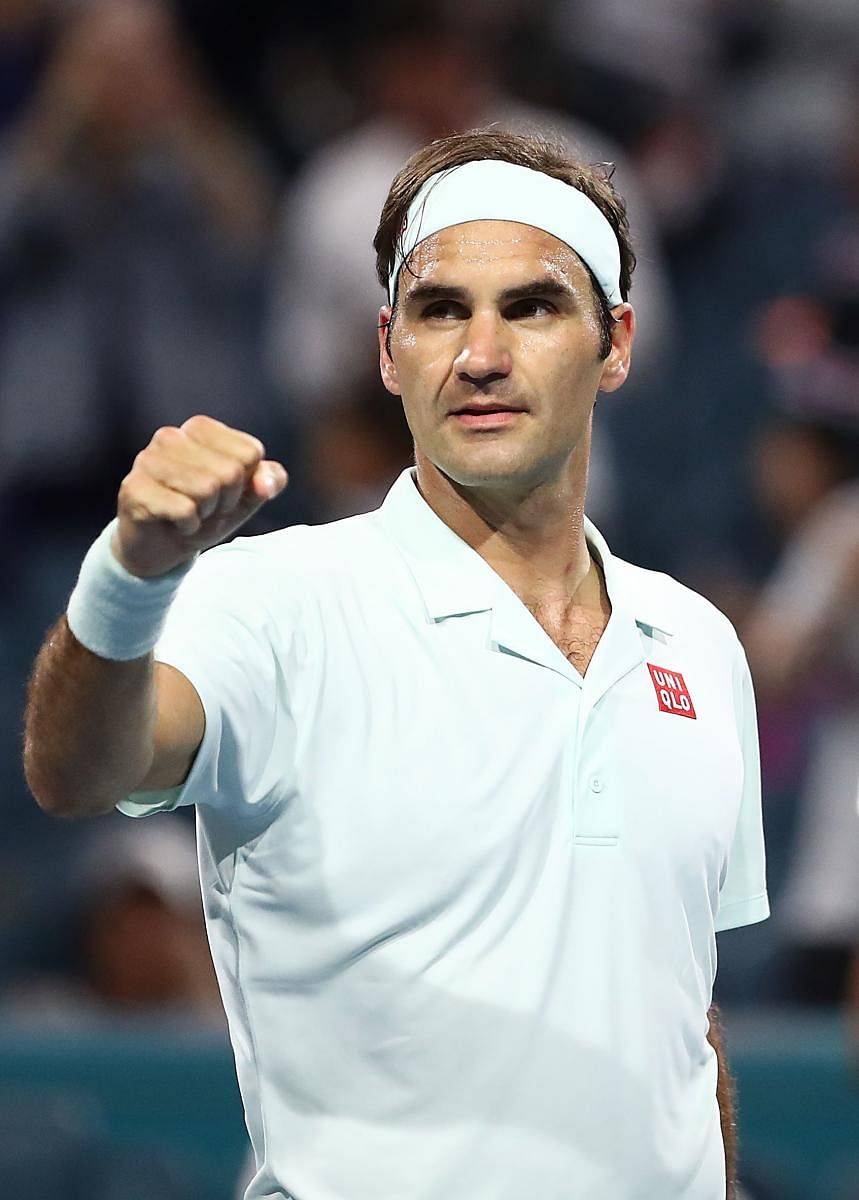 Roger Federer. AFP File photo