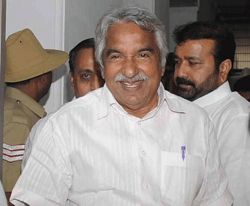 Kerala Chief Minister Oommen Chandy. DH file photo