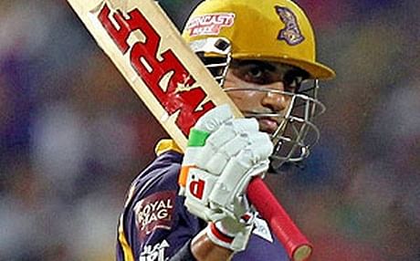 Gautam Gambhir will lead Kolkata Knight Riders in the upcoming Indian Premier League as the Shah Rukh Khan co-owned franchise has decided to retain the left-handed opener along with West Indies mystery spinner Sunil Narine. PTI File Photo.