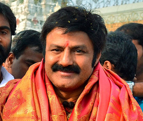 Telugu Desam founder-president N T Rama Rao's son and Telugu film star Nandamuri Balakrishna has jumped into the poll fray for the first time as the party announced his name for Hindupur Assembly seat in Anantapuram district. PTI File Photo