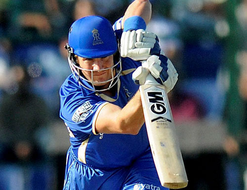 Rajasthan Royals made 148 for eight against Chennai Super Kings in an Indian Premier League match here today. PTI Photo