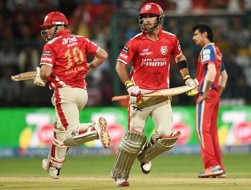 An unbeaten 79 off 36 balls from Naman Ojha powered Sunrisers Hyderabad to 205 for five in 20 overs against Kings XI Punjab in their Indian Premier League (IPL) match at the Rajiv Gandhi International Stadium here Wednesday. PTI file photo